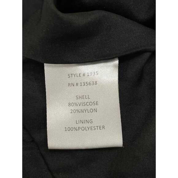 Hutch Malia Polka Dot Gown Black Womens 14 - Picture 11 of 11